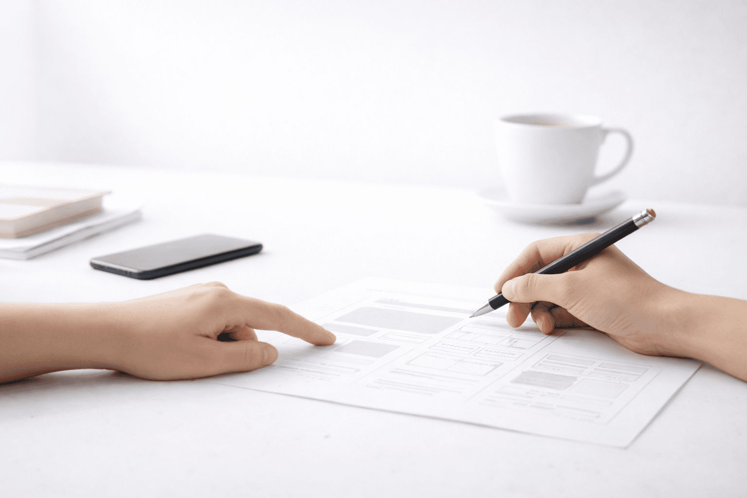 Support & Rådgivning - Professionel service illustration